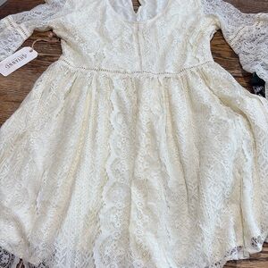 Sundance Cream Lace Dress from Bootbarn!